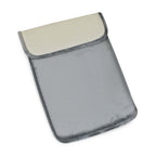 Alfombra de baño flannel gris claro