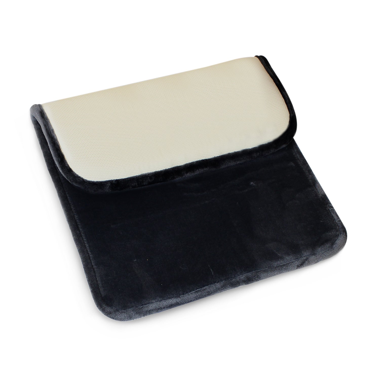 Alfombra de Baño Nautica flannel 40x60cm antideslizante gris oscuro