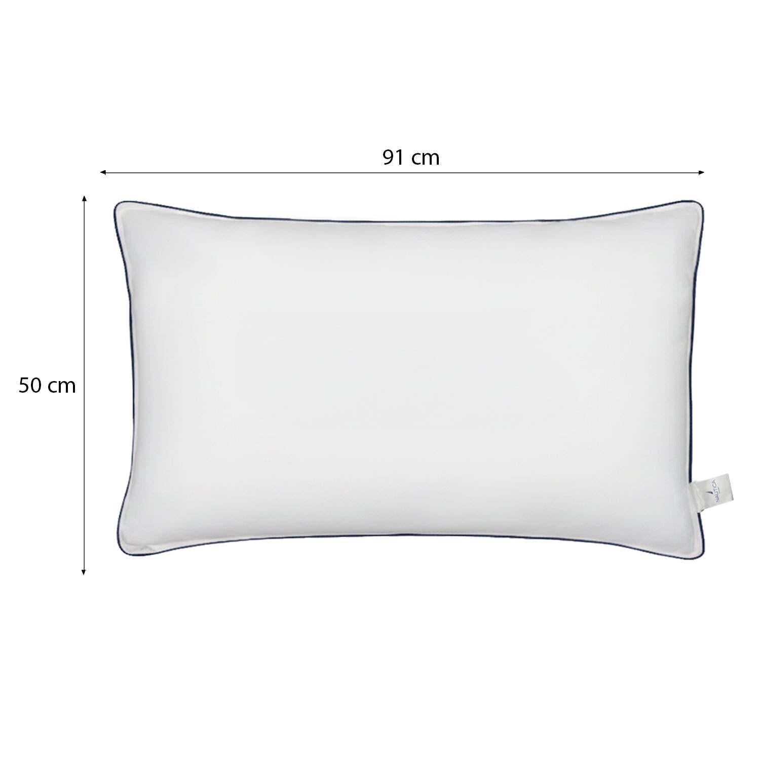 Almohada Nautica Home King 50x91cm Microfibra media