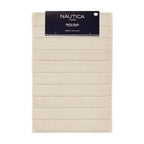 Alfombra de baño Nautica Home 50x80cm coralina ultra suave - Beige