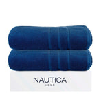 Pack 2 Toalla de Baño SIGNATURE Nautica 76x137cm azul marino