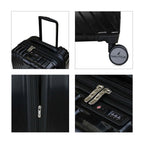 Set 3 maletas S+M+L San Blas negro