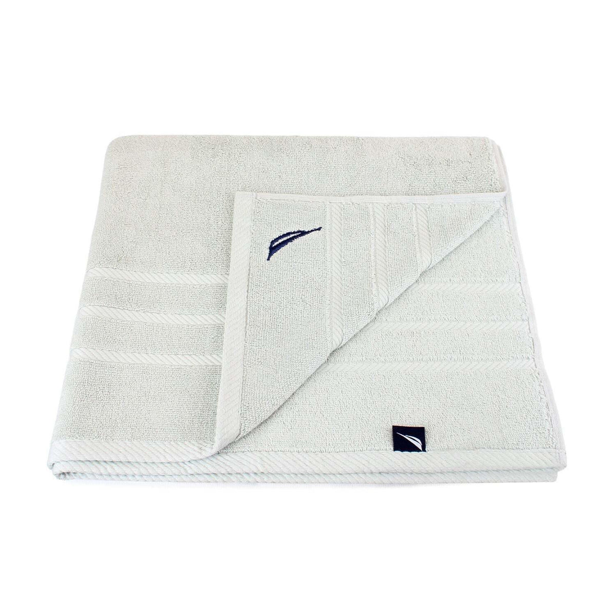 Pack 2 Toalla de Baño SIGNATURE Nautica 76x137cm gris claro