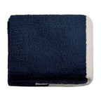 Manta de franela Nautica 127x152 Fluffy suavidad superior azul marino