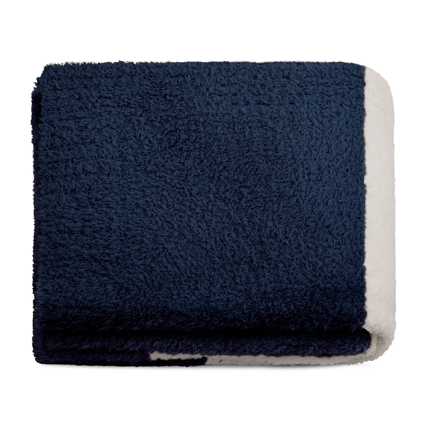 Manta de franela Nautica 127x152 Fluffy suavidad superior azul marino