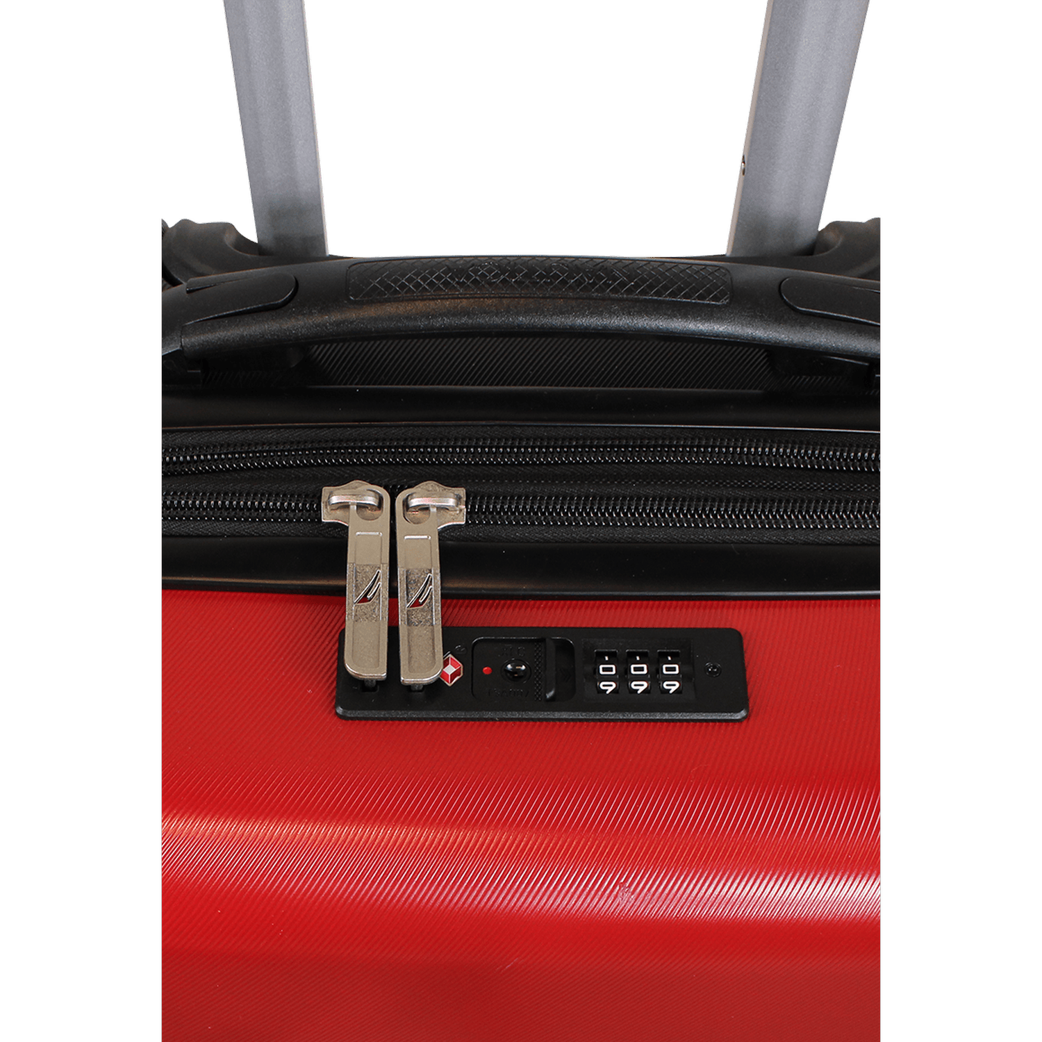 Pack Nautica Maleta cabina Bora 10kg + Cartera Delray black - Rojo