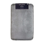 Alfombra de baño flannel gris claro