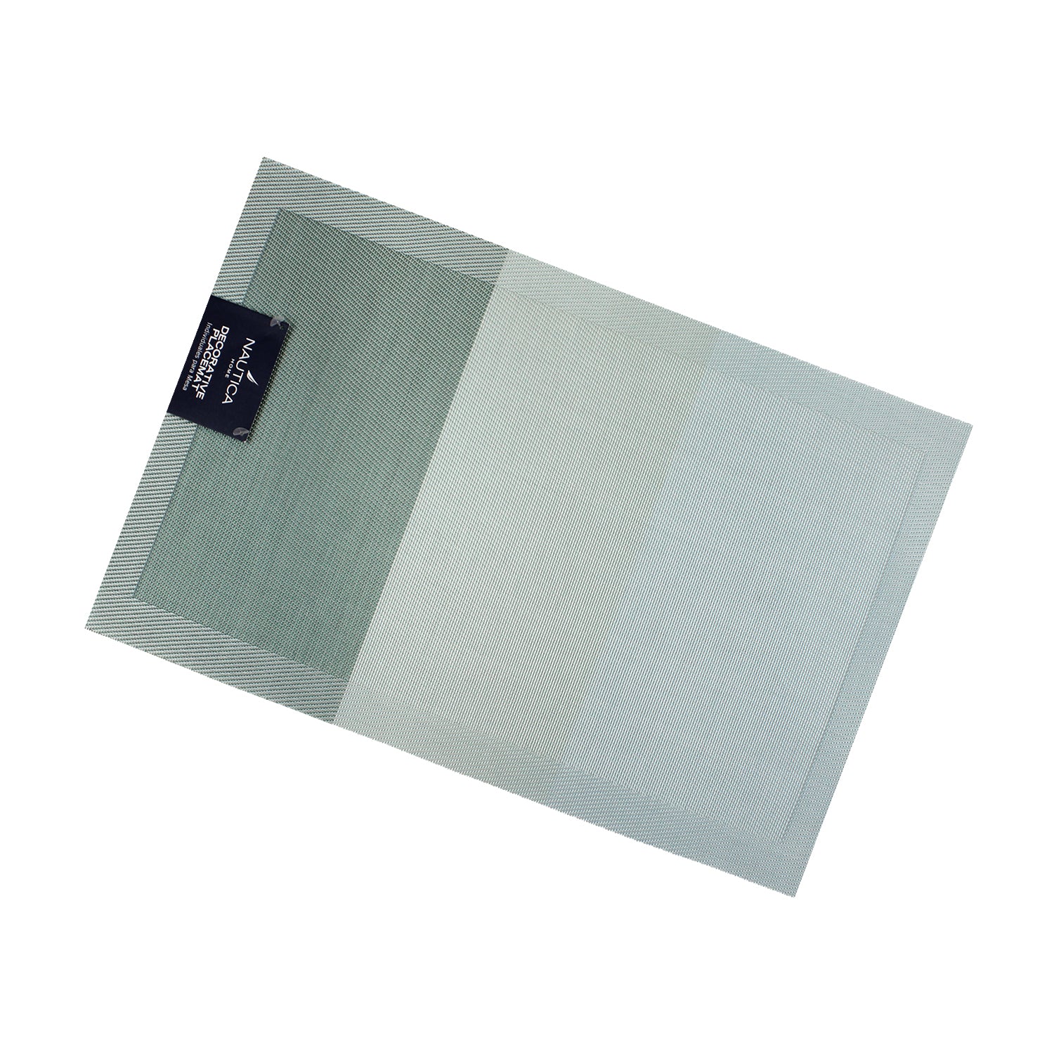 Individual de mesa 45x30cm degrade verde