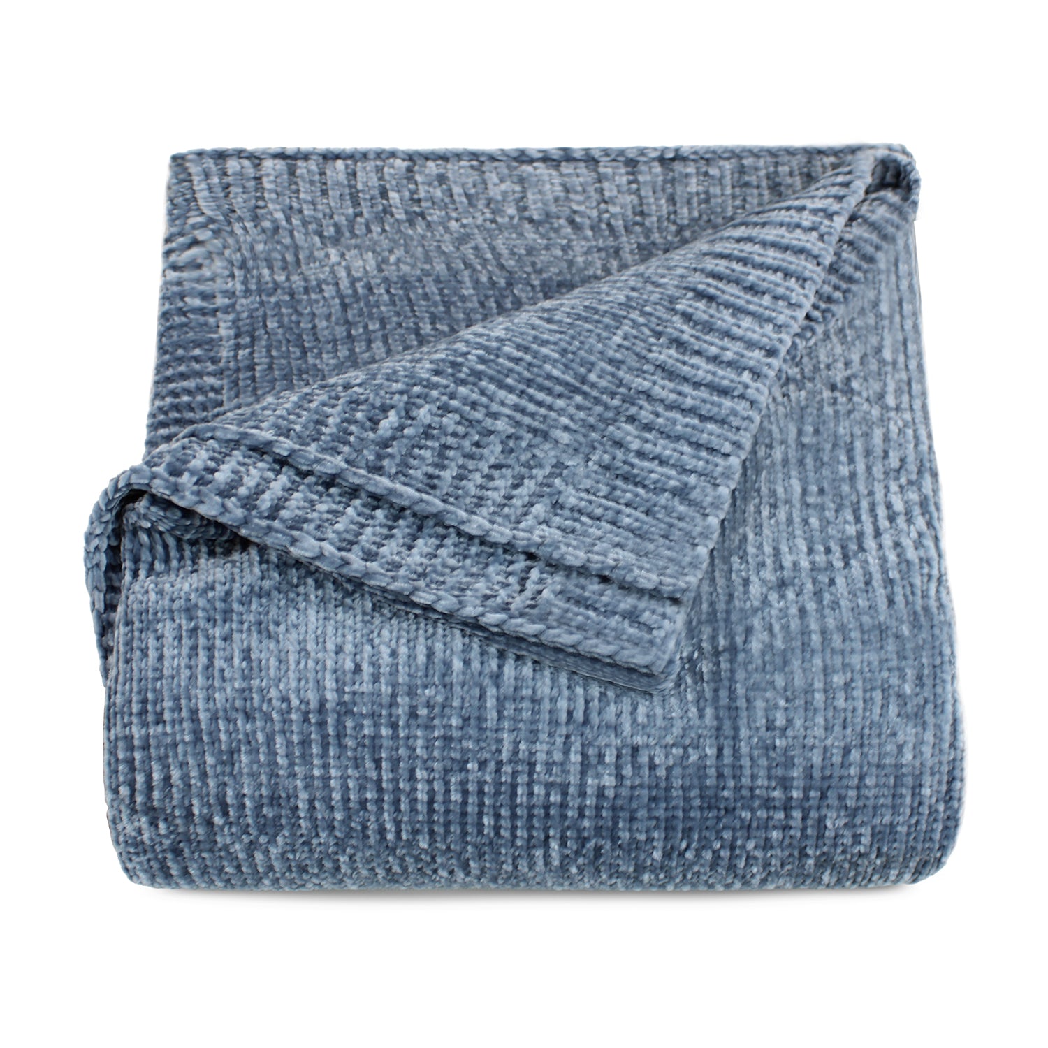 Manta de Cama Nautica Home Shiny suavidad de lujo 127x152cm azul