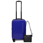 Pack Nautica Maleta cabina Hope 10kg + cartera Leeway - Azul eléctrico