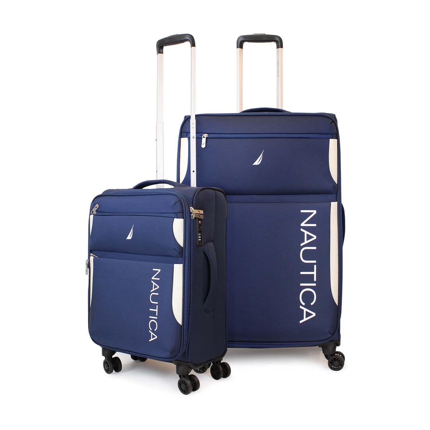 Set 2 maletas de tela S+L Marbella azul