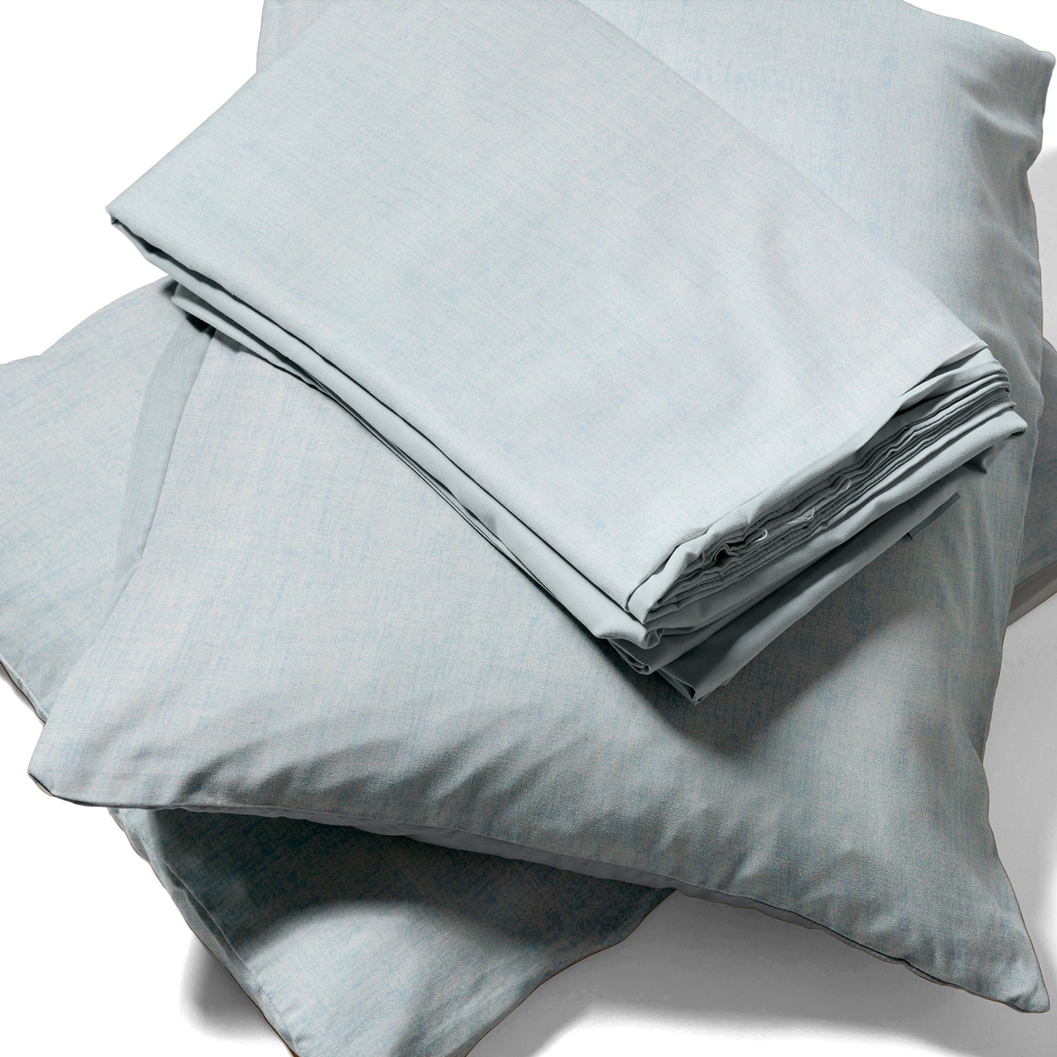 Juego de sábanas Nautica 4 piezas microfibra 2 plazas tonos celeste