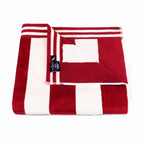 2 Toallas de Playa Nautica Home 100% algodón 163x81cm CABANA - Rojo