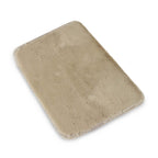 Alfombra de baño ultra suave 40 x 60 cm beige