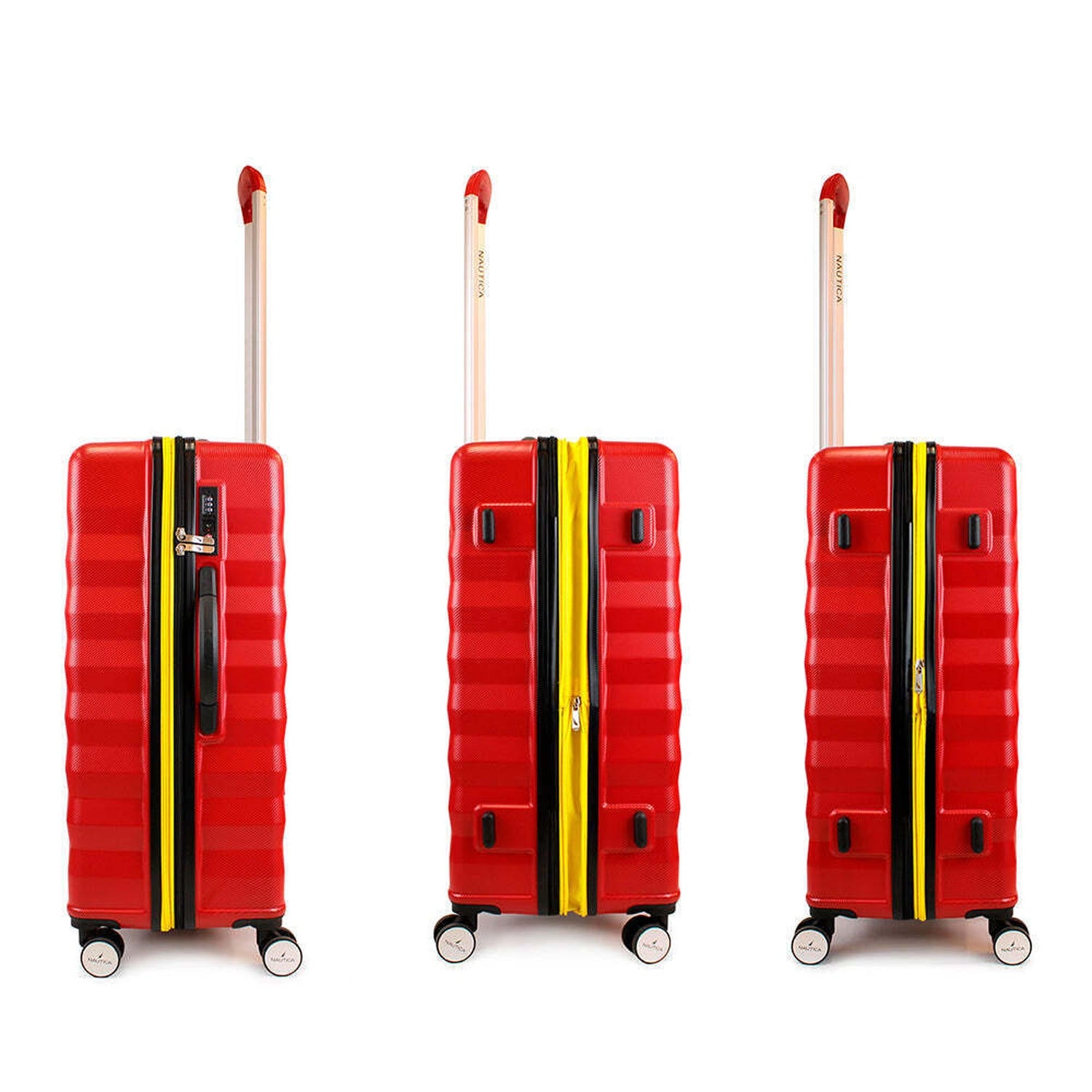 Maleta mediana M 20kg Nautica Polonia rojo