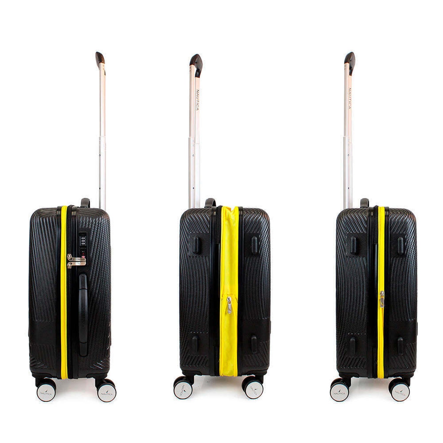 Maleta cabina S 10kg Nautica Bahamas negro