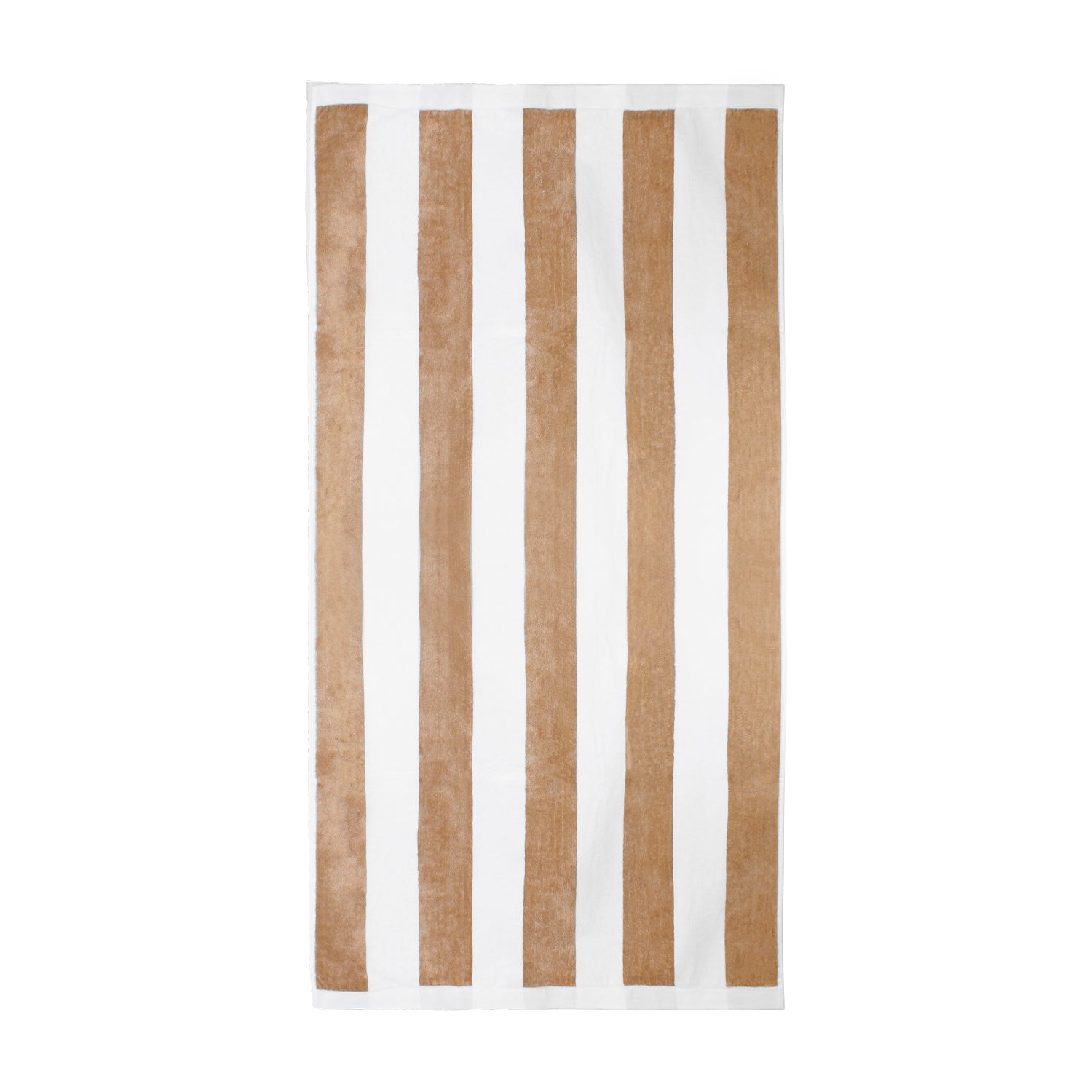 Toalla de playa Nautica Rayas beige