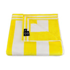 2 Toallas de Playa Nautica Home 100% algodón 163x81cm CABANA - Amarillo