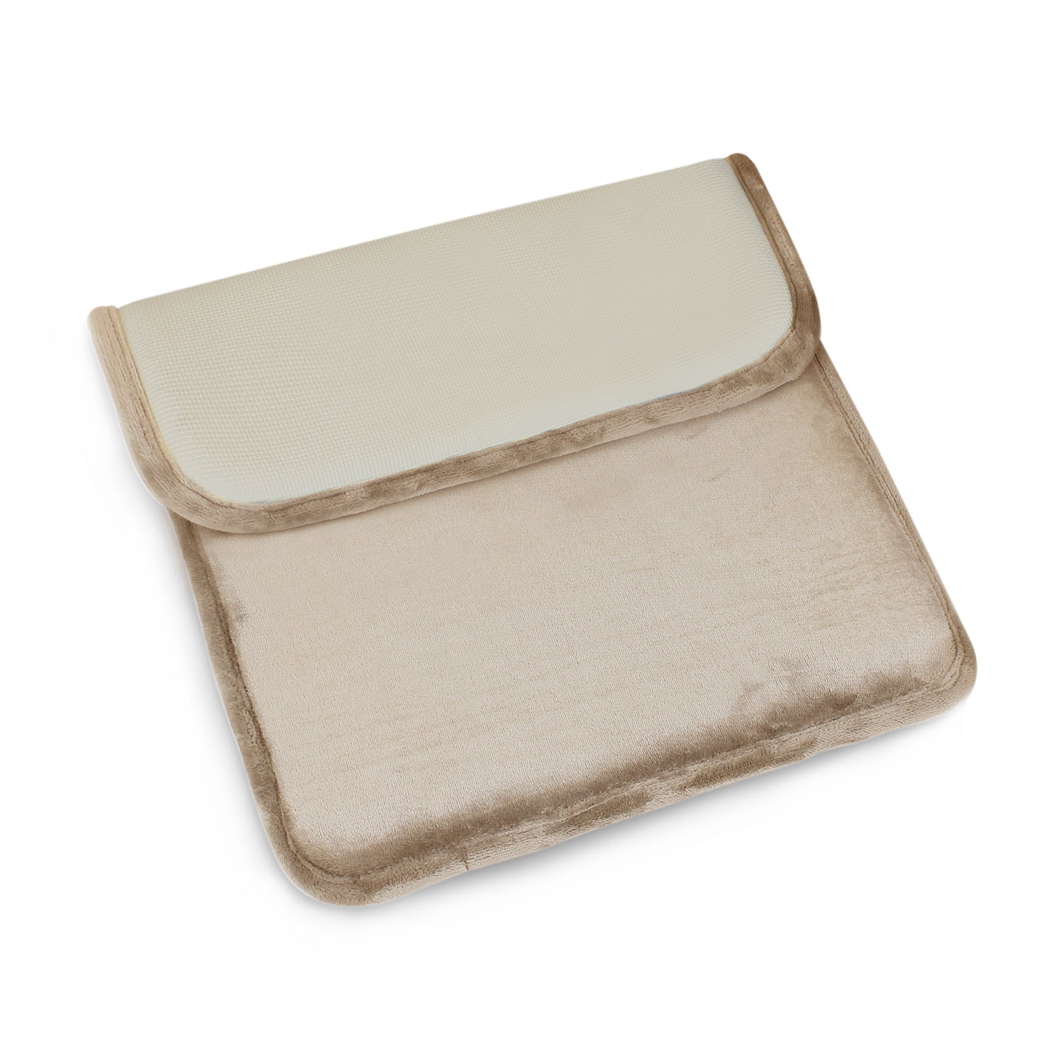 Alfombra de Baño Nautica flannel 40x60cm antideslizante Beige
