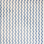Alfombra de baño Memory Foam 50 x 80 cm azul