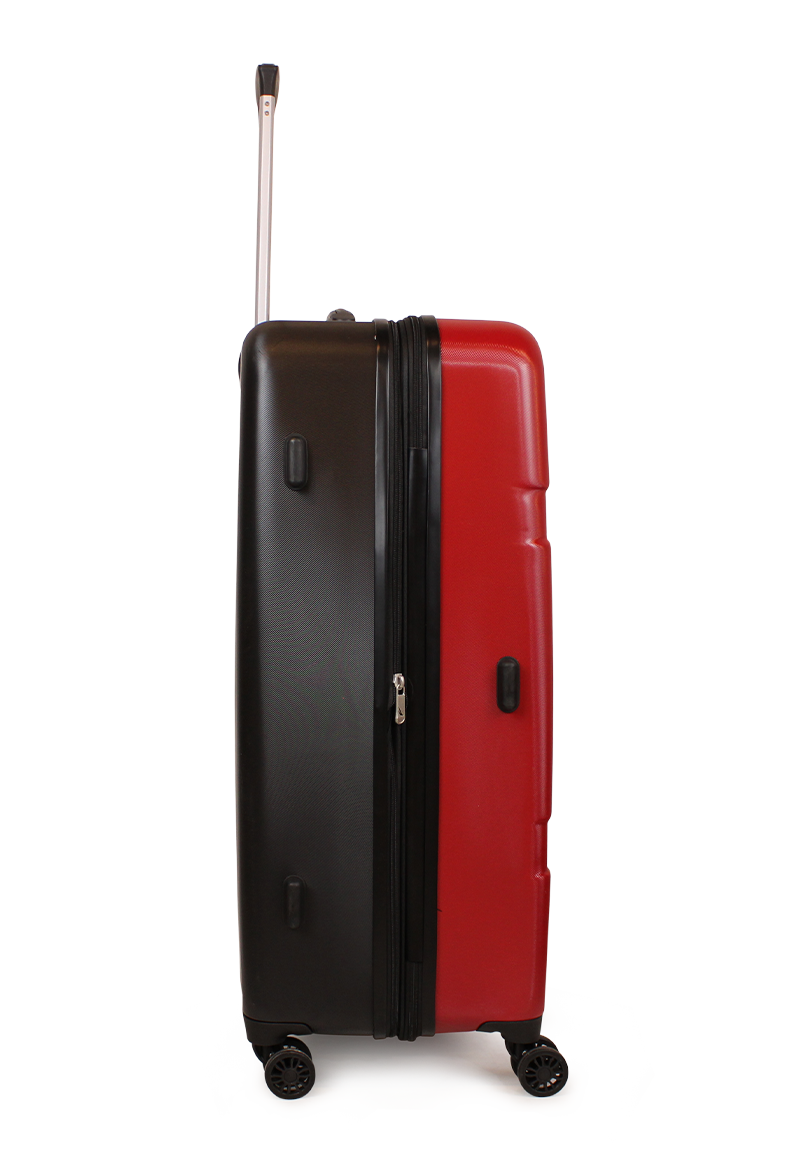 Set 3 Maletas Bora S+M+L roja + Organizador negro Nautica