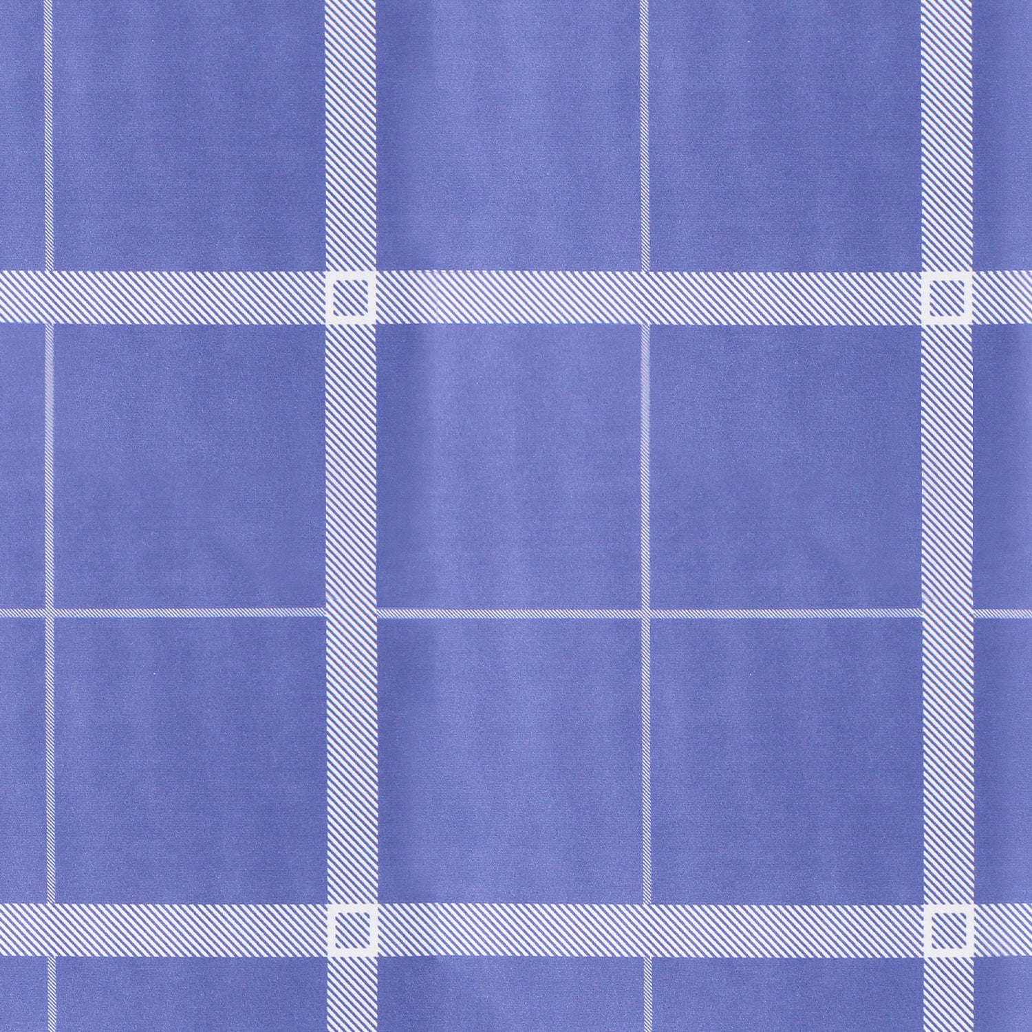 Juego de sábanas Nautica 4 piezas microfibra 2 plazas diseño a cuadros azul