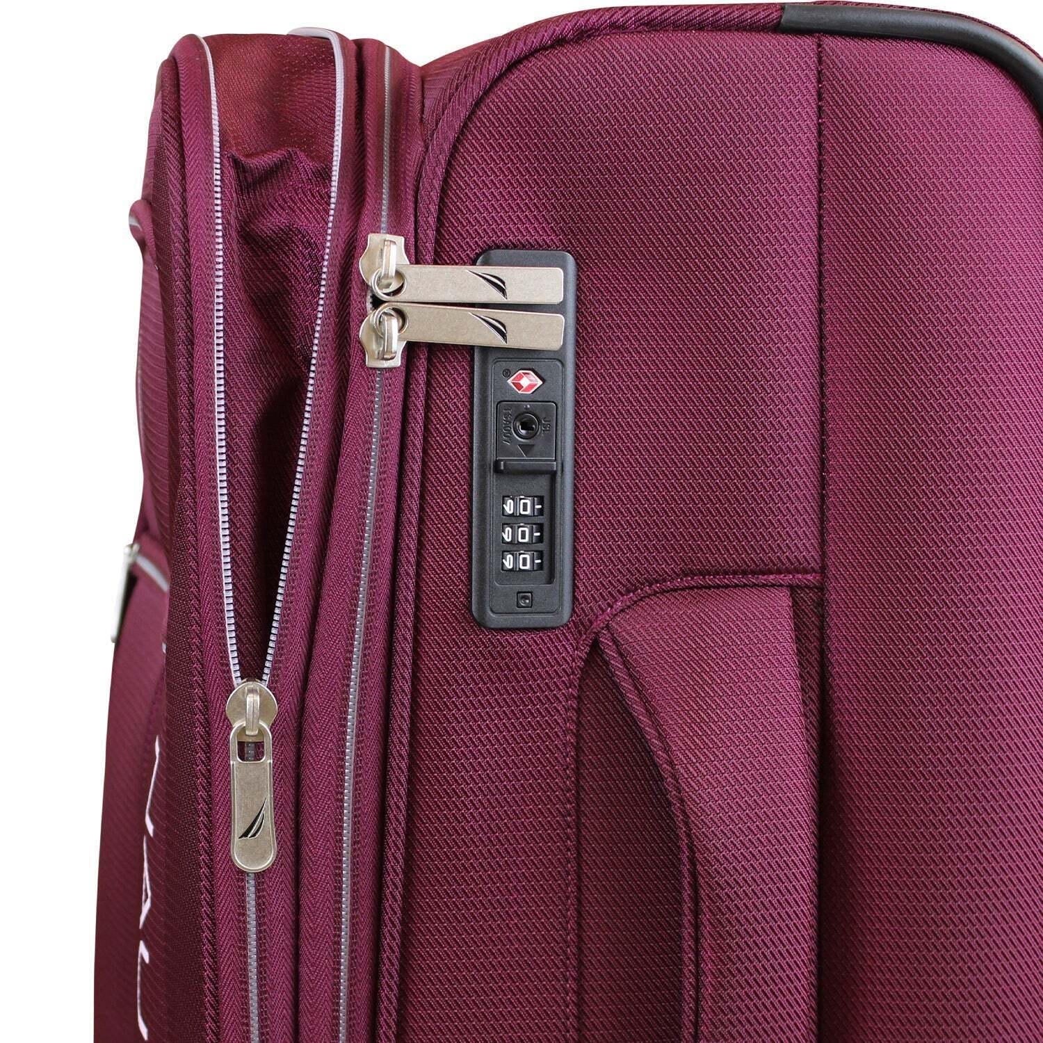 Maleta grande Valencia burdeo