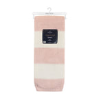 Manta de franela Nautica 127x152 Waffle suavidad superior rosa