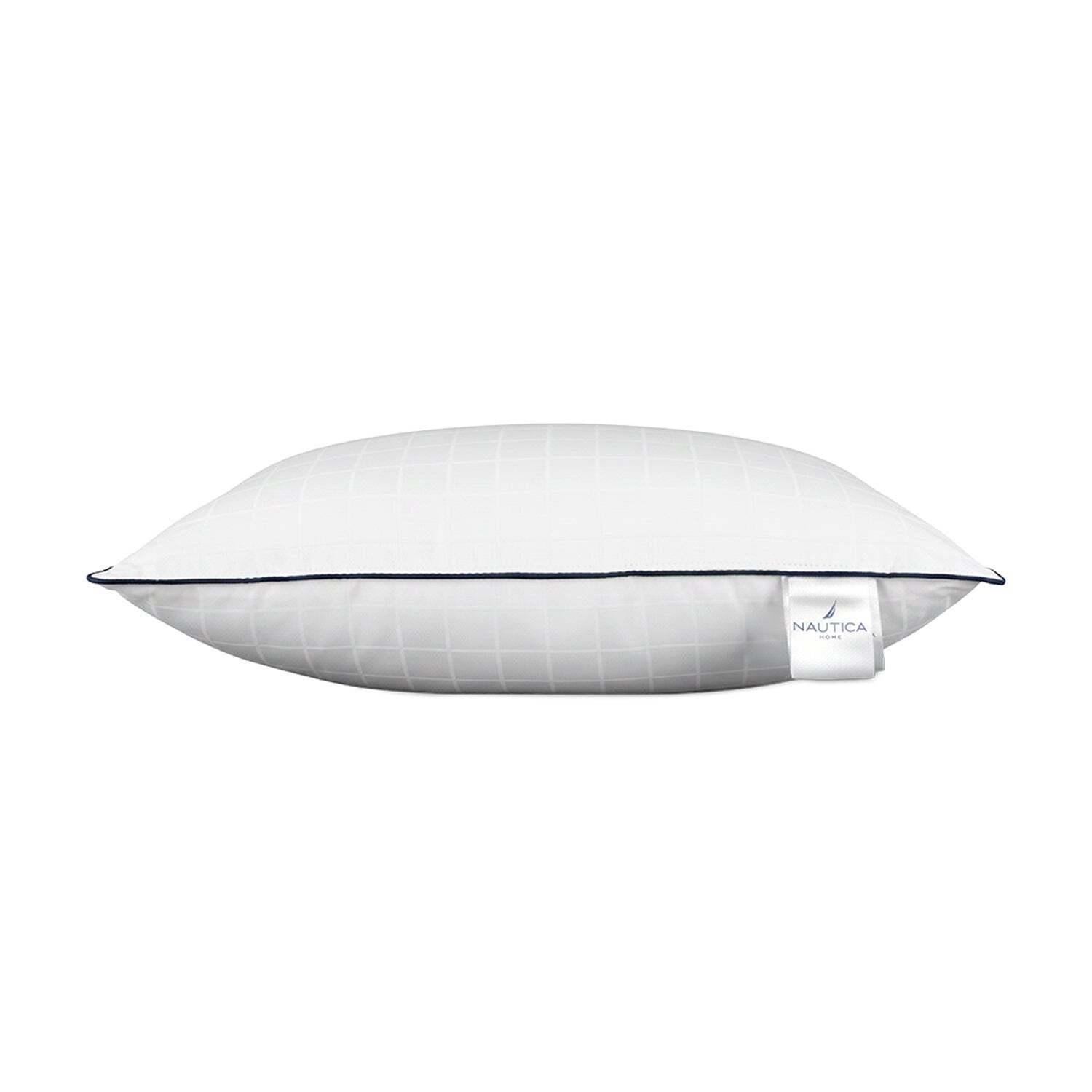 Almohada Nautica Home King 50x91cm Hipoalergénica - Firme - Blanco