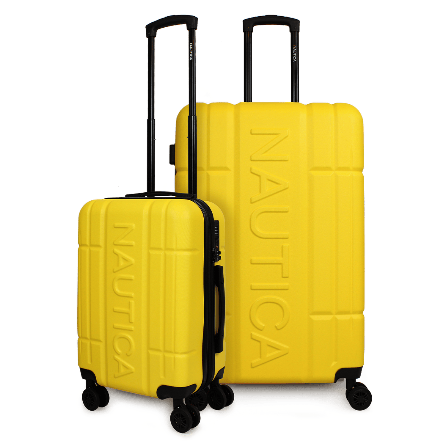 Pack 2 maletas S+L Amsterdam de 10 y 23kg Nautica - Amarillo
