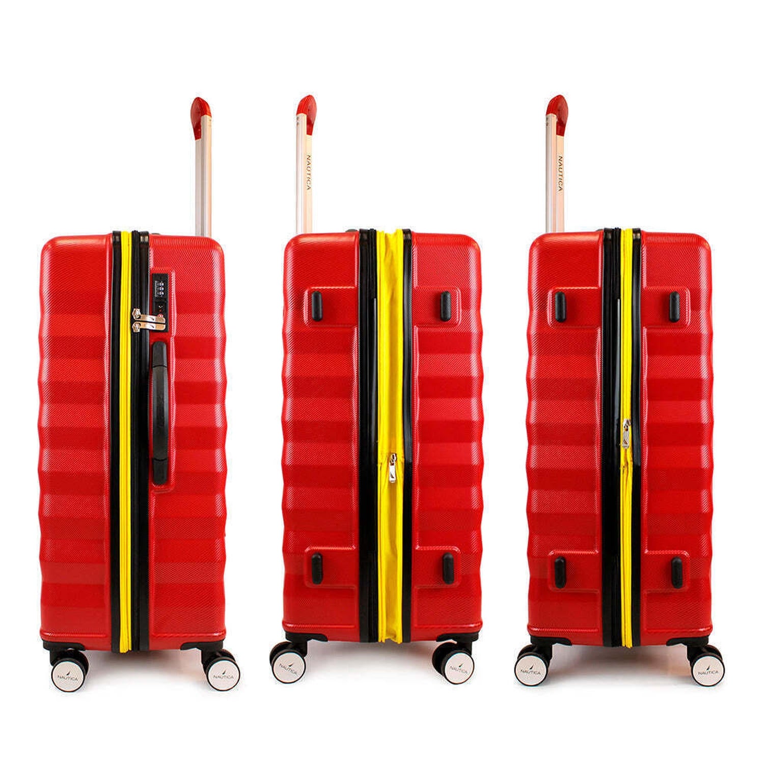 Maleta grande L 23kg Nautica Polonia rojo