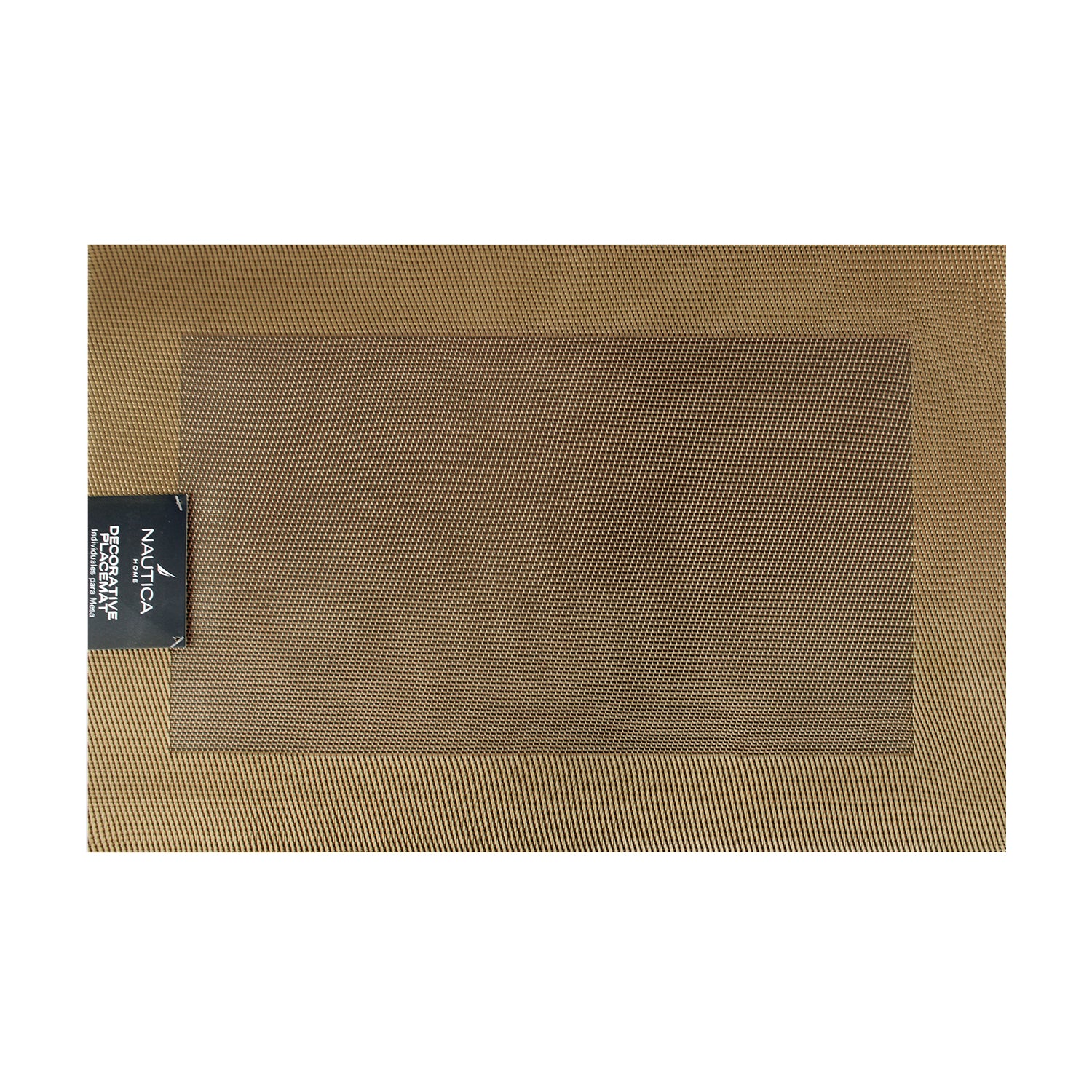 Individual de mesa 45x30cm dorado