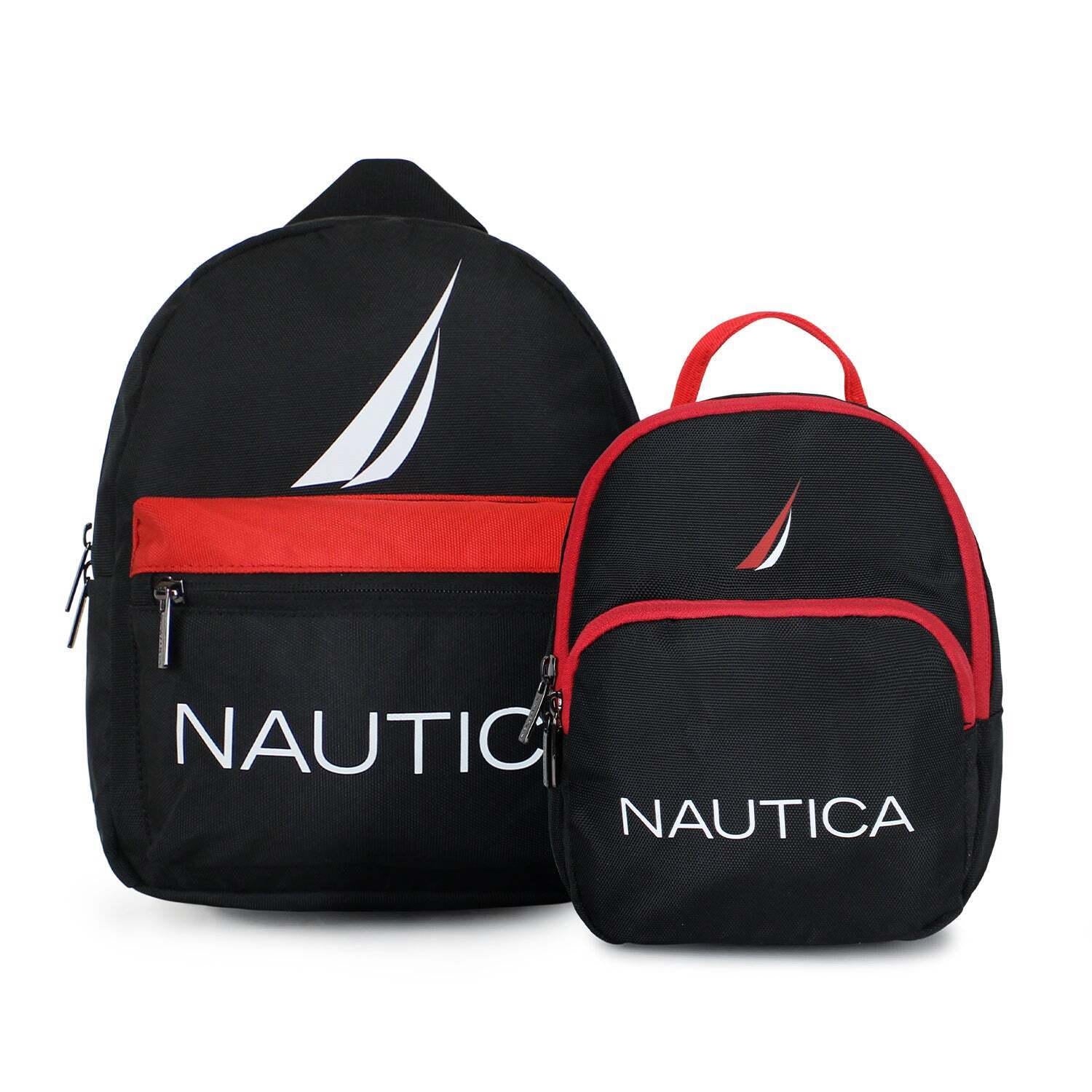 Pack Nautica 2 mochilas Parvus y Orión - Negro