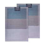 Pack 2 Individuales de mesa Nautica Home 45x30cm degrade azul