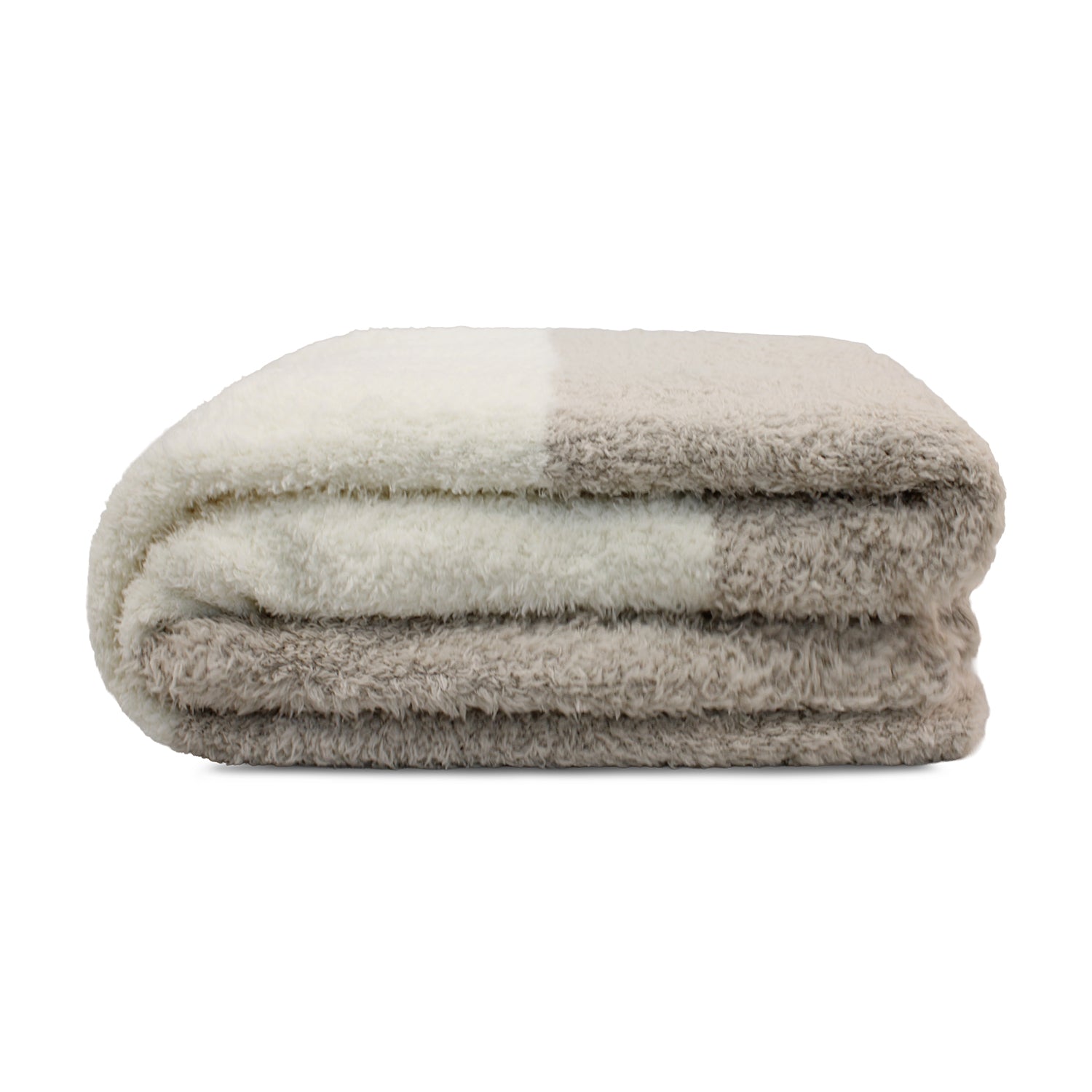 Manta de franela Nautica 127x152 Fluffy suavidad superior taupe