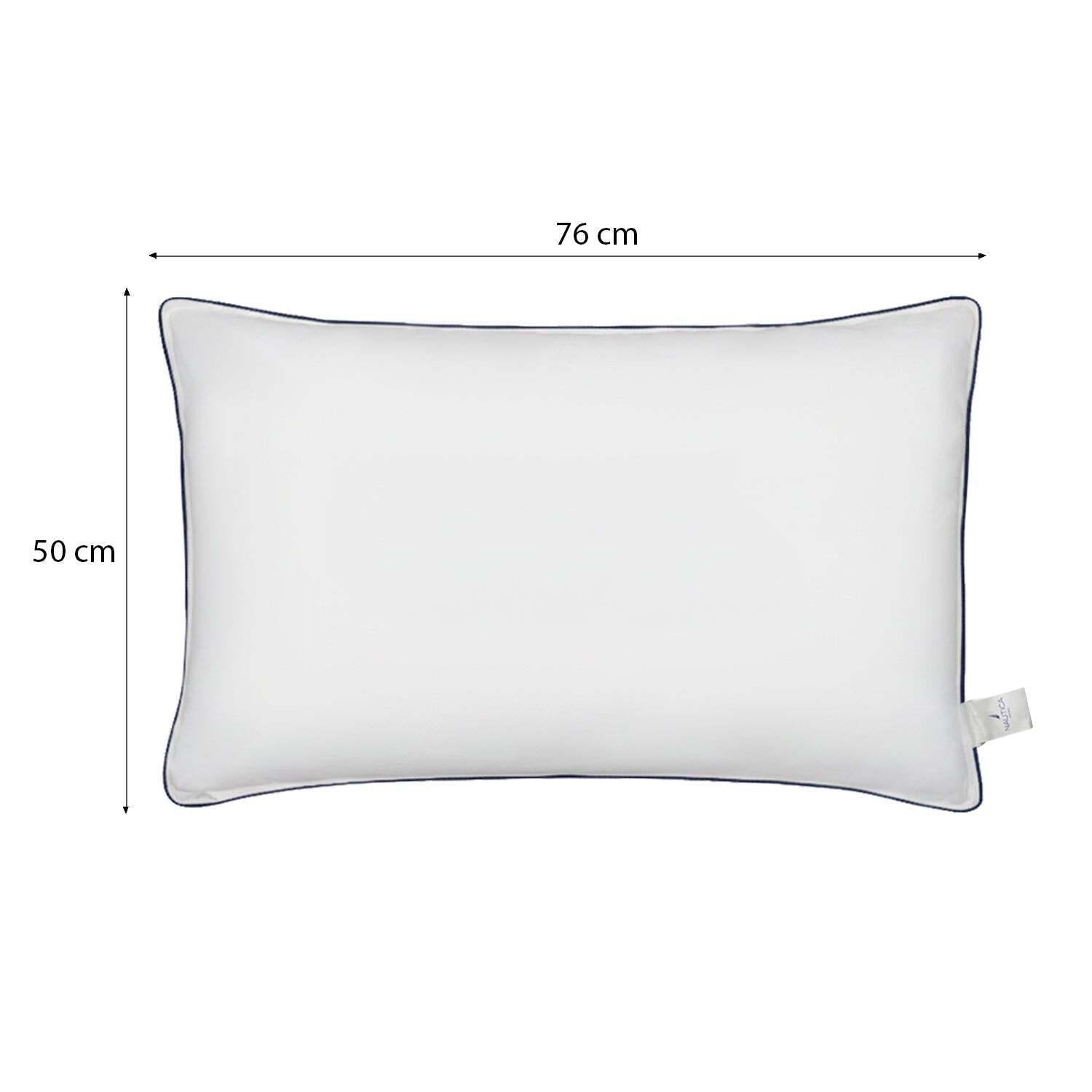 Almohada Nautica Home Queen 50x76cm Microfibra suave