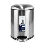 Basurero Acero Inoxidable con Pedal 5 Litros