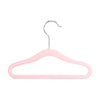 Set 10 Colgadores de ropa para bebé rosa