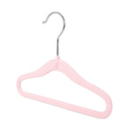 Set 10 Colgadores de ropa para bebé rosa