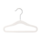 Set 10 Colgadores de ropa para bebé blanco