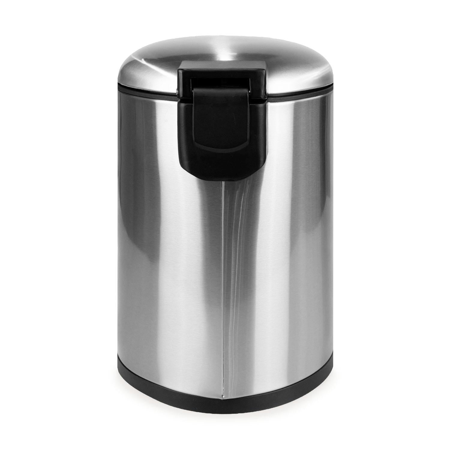 Basurero Acero Inoxidable con Pedal 8 Litros