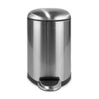 Basurero Acero Inoxidable con Pedal 8 Litros
