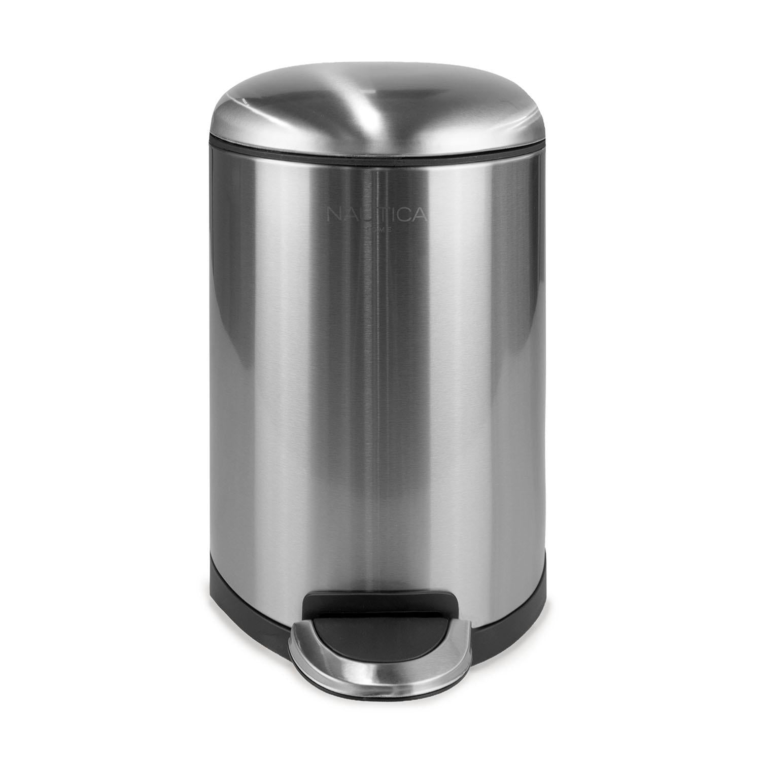 Basurero Acero Inoxidable con Pedal 8 Litros