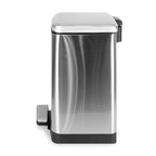 Basurero Acero Inoxidable con Pedal 10 Litros