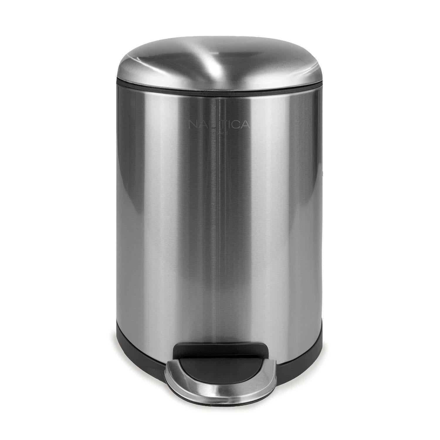 Basurero Acero Inoxidable con Pedal 5 Litros