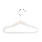 Set 10 Colgadores de ropa para bebé blanco
