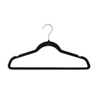 Colgadores de Ropa Pack 50 Antideslizante negro