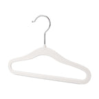 Set 10 Colgadores de ropa para bebé blanco